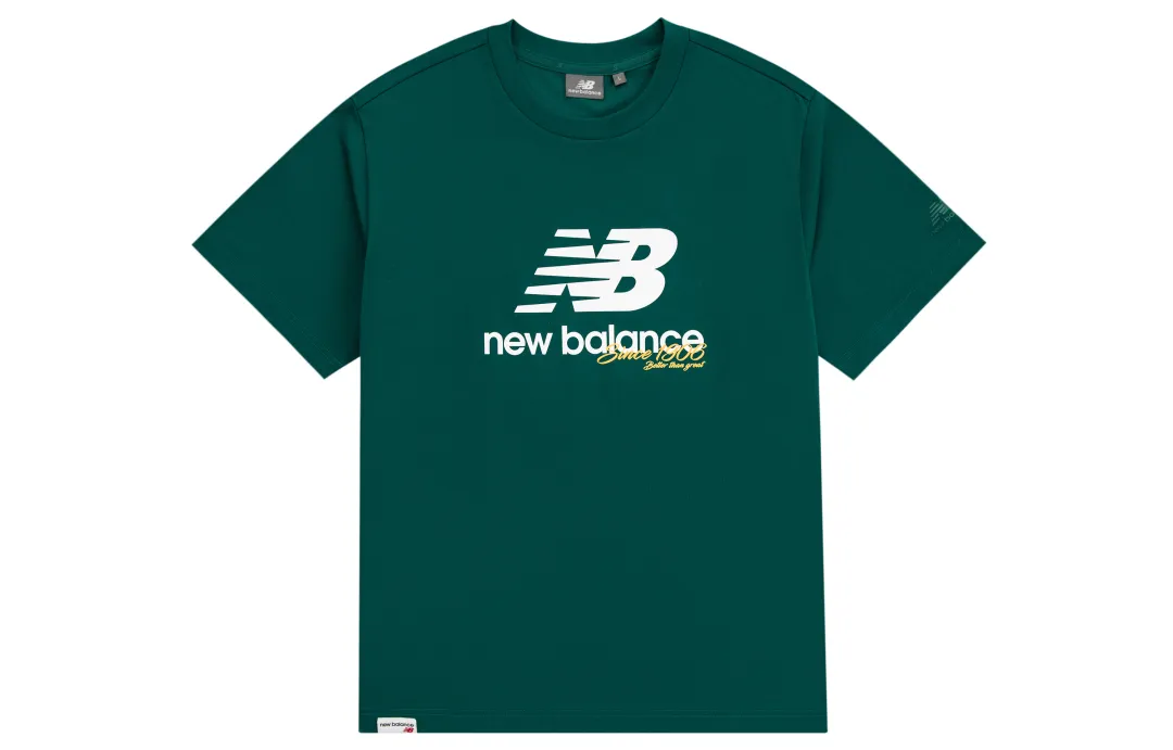 New Balance T Shirt Men's Grass Green
