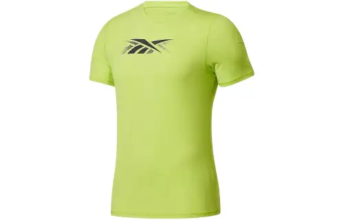Reebok Tsr Ss Ac Graphic Tee T Shirt Men's Yellow