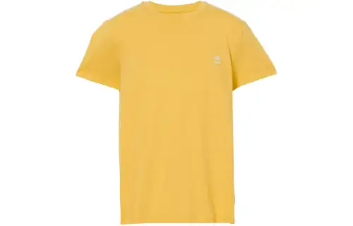 Timberland DUNSTAN RIVER T Shirt Men's Yellow