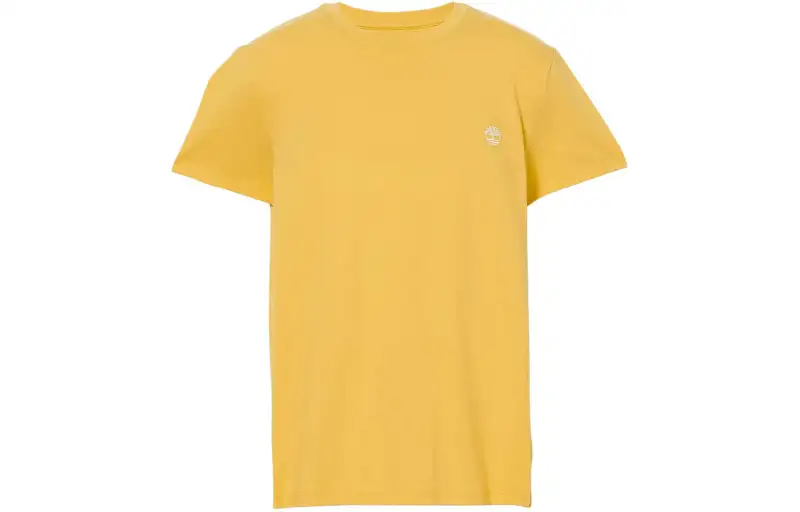 Timberland DUNSTAN RIVER T Shirt Men's Yellow
