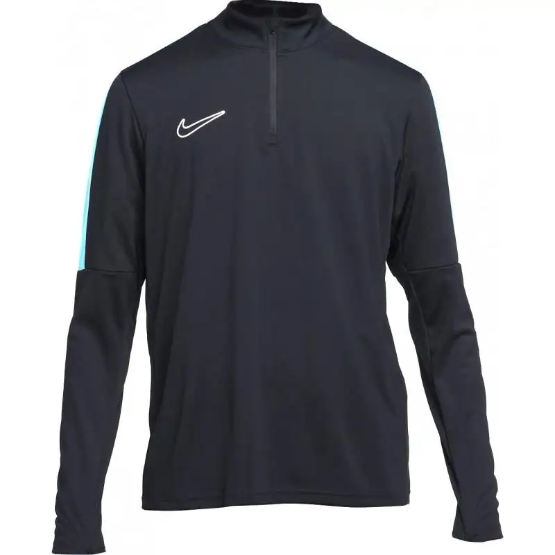 Nike T Shirts Men's Blue Black Turtleneck Moderate Straight Fit