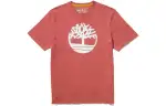 Timberland T Shirt Men's Brick Red
