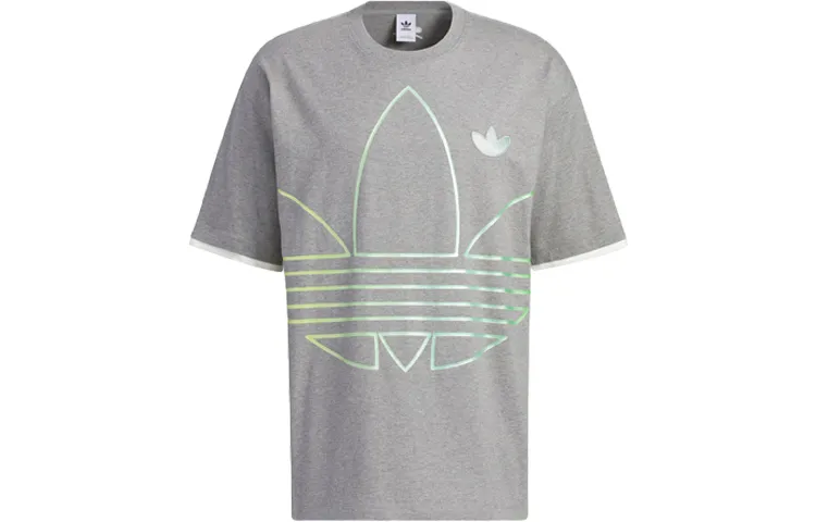 Adidas Originals T Shirt Men's Basic Heather Gray