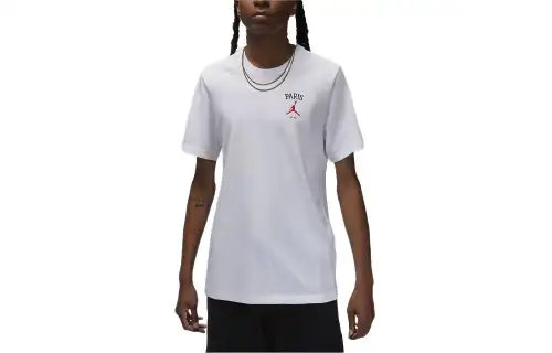 Jordan Paris T Shirt Men's White