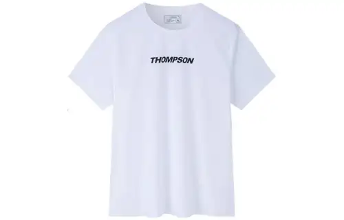 ANTA Basketball Collection T Shirts Men's Pure White Color Crew Neck Moderate Straight Fit