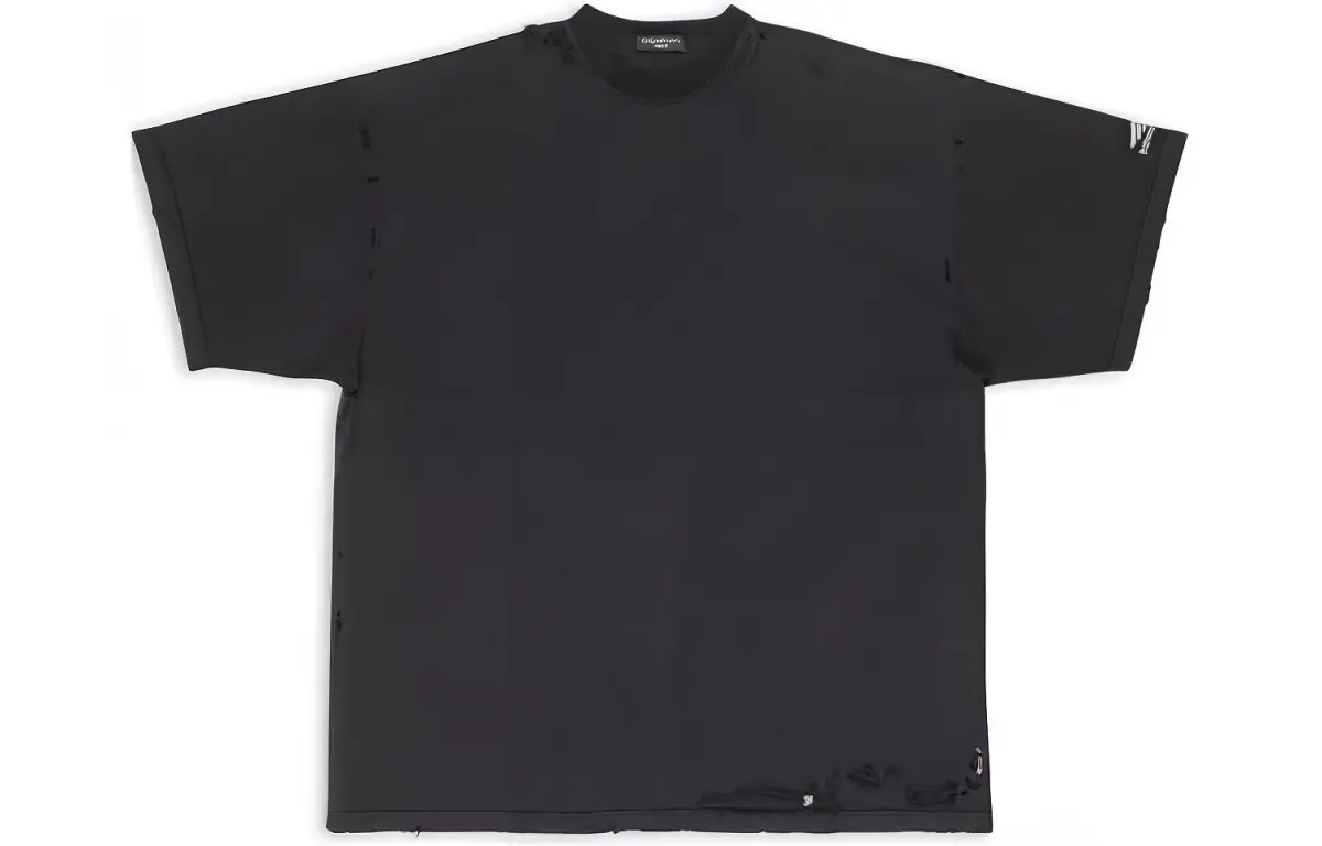 Balenciaga T Shirt Unisex Black
