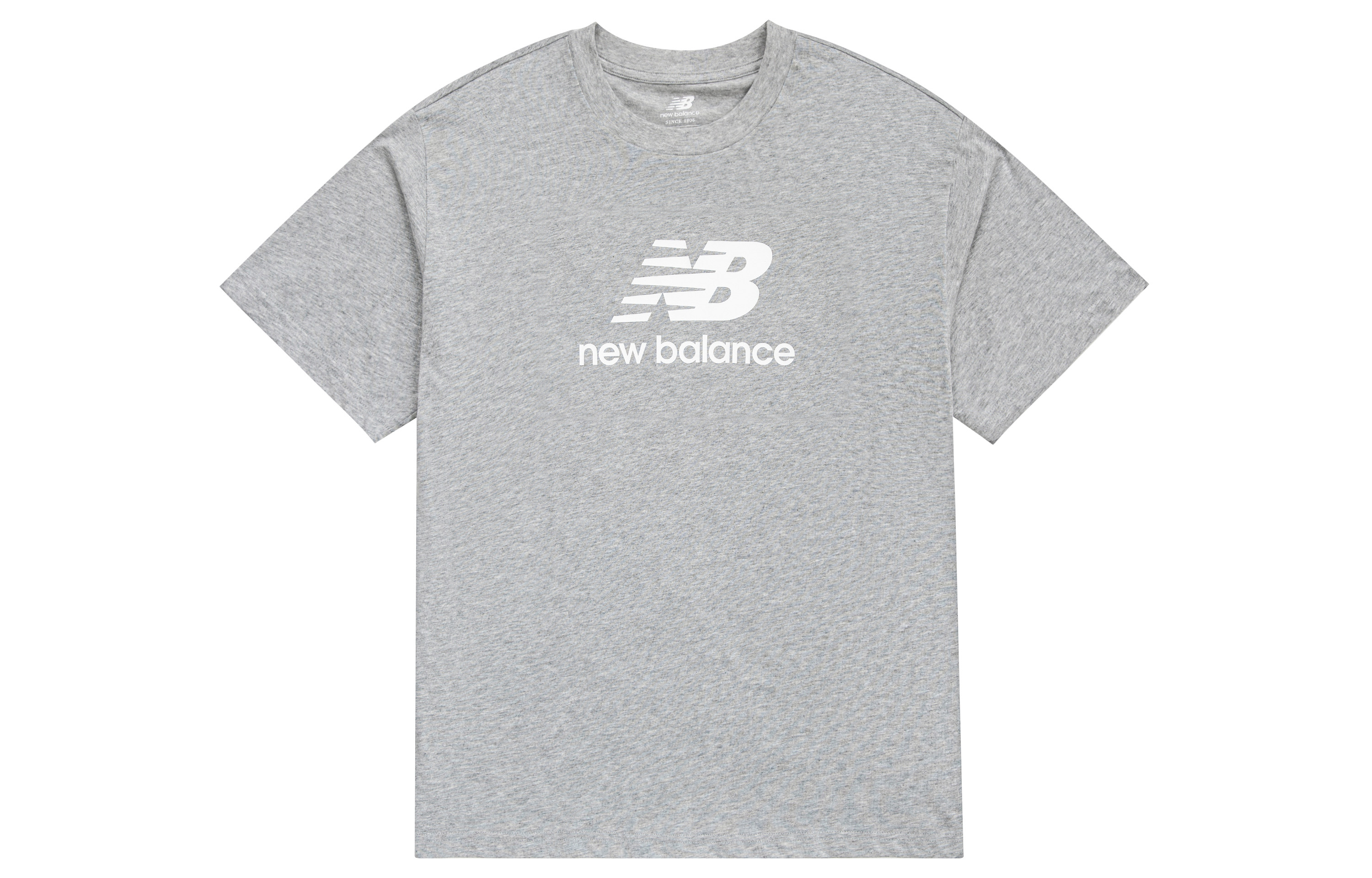 New Balance SS23 Set in Sleeve T Shirt Men's Gray