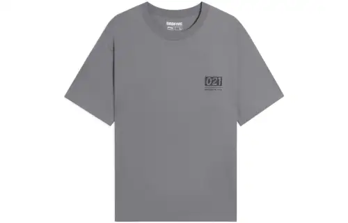 Li Ning Badfive T Shirt Unisex Iron Asphalt Gray