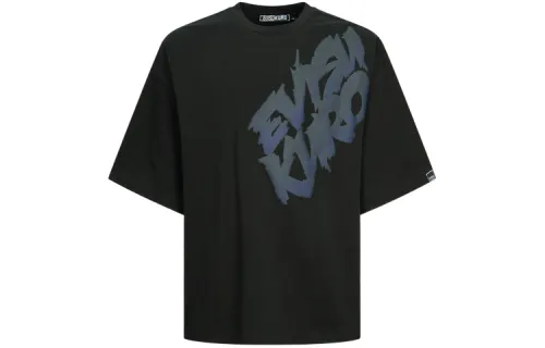 EVISU T Shirts Men's Crew Neck Moderate Straight Fit