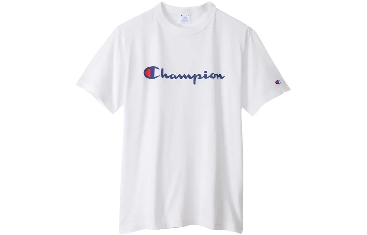 Champion T-Shirts Men's Crew Neck Moderate Straight Fit