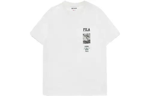 FILA FUSION T Shirt Men's Standard White