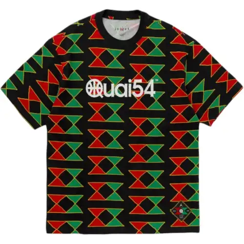 Jordan T Shirts Men's Black Crew Neck Moderate Straight Fit