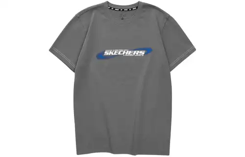 Skechers Sports League Collection T Shirt Men's Lime Gray