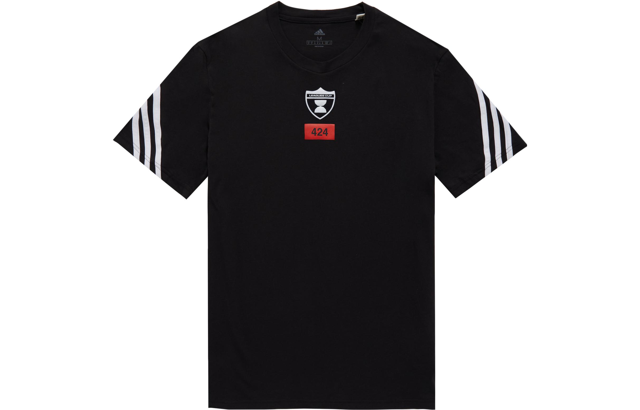 Adidas X 424 Adidas X 424 SS23 Collaboration Collection T Shirts Unisex Black Crew Neck Moderate Other