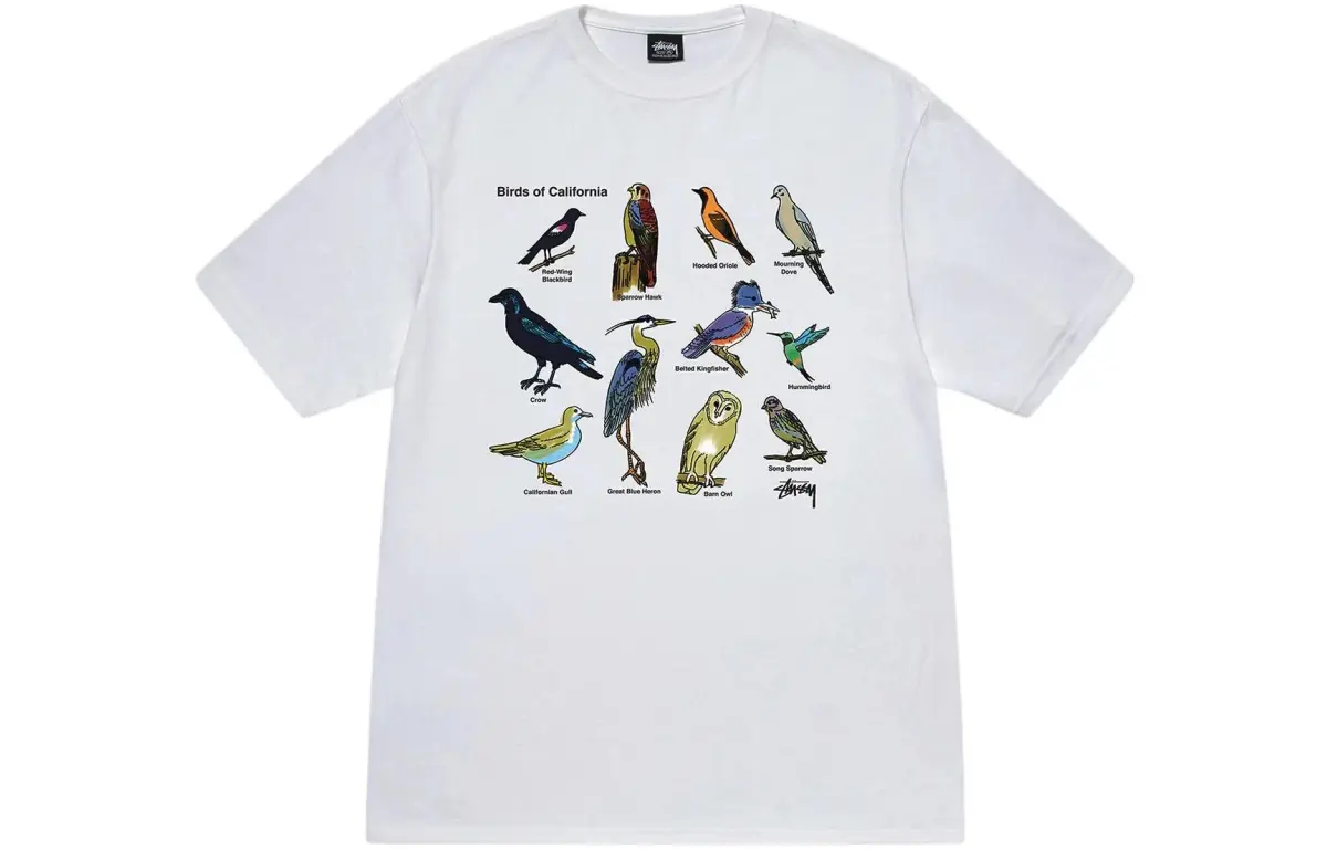 Stussy California Birds Tee