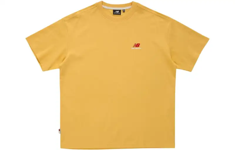 New Balance T Shirt Unisex Yellow