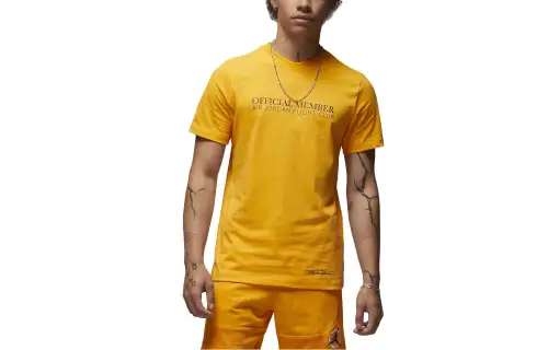 Jordan T Shirt Men's Sundial Orange