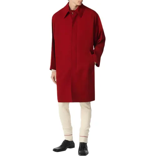 Bottega Veneta SS25 Coat Men's Fuchsia