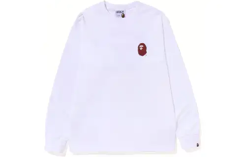 A BATHING APE T Shirts Men's Crew Neck Moderate Straight Fit