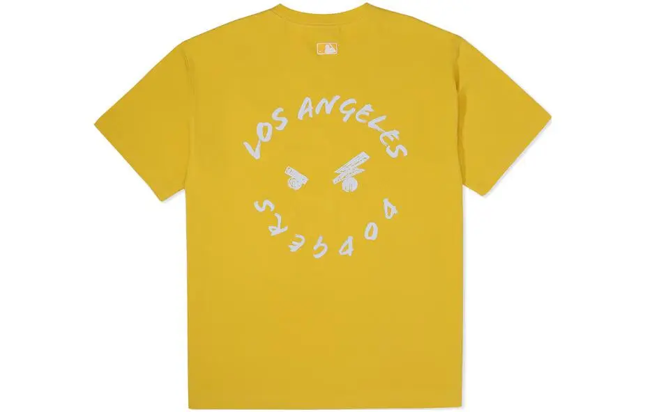 MLB Frowning Bear Collection T Shirt Unisex Yellow
