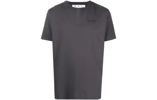 OFF WHITE Diagonal Stripes T Shirt