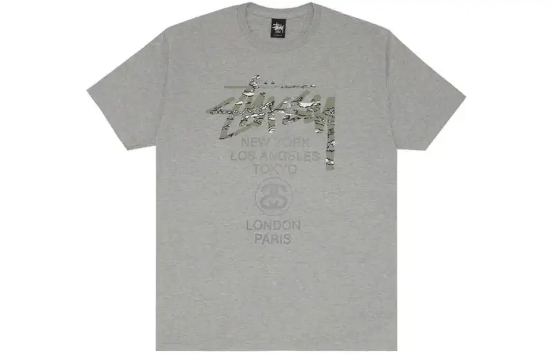 Stussy World Tour Camo Tee