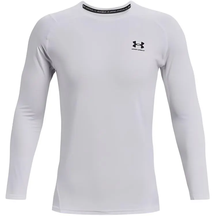 Under Armour T-Shirts Men's White Crew Neck Moderate Straight Fit