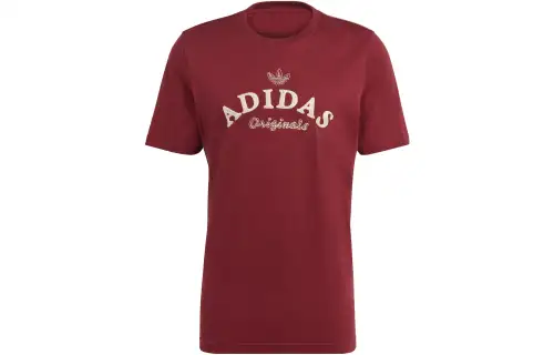 Adidas Originals T Shirt Men's Dark Red