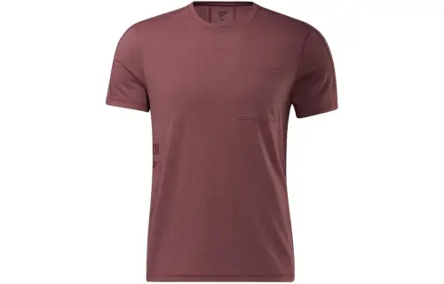 Reebok Lm Ss Pocket Tee T Shirt Men's Red