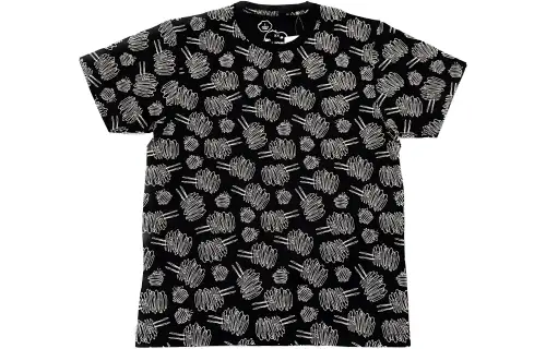 Kaws X UNIQLO X Peanuts Dust Cloud All Over Tee