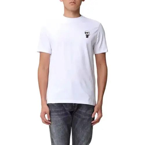KARL LAGERFELD / Karl Lagerfeld Jeans Logo-patch Cotton T-shirt