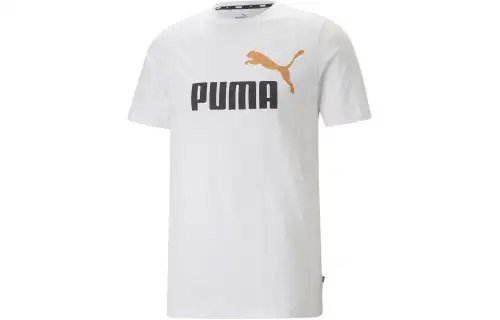 PUMA Essentials+ T Shirt Men's White