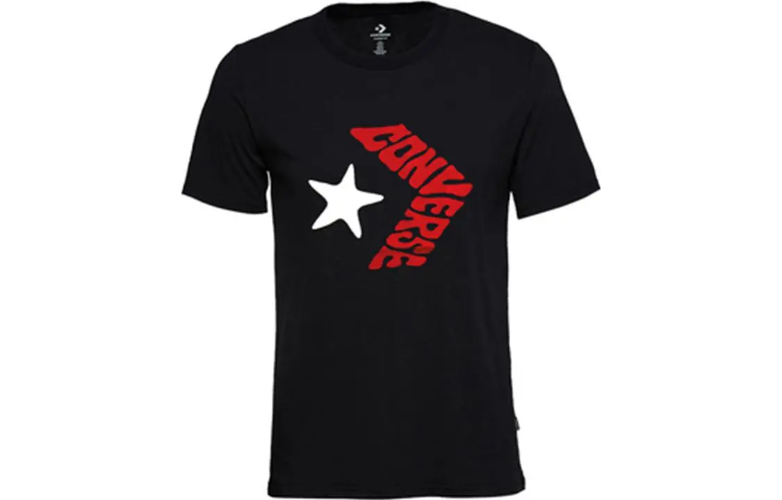 Converse Set-in Sleeve T-Shirt Men's Black