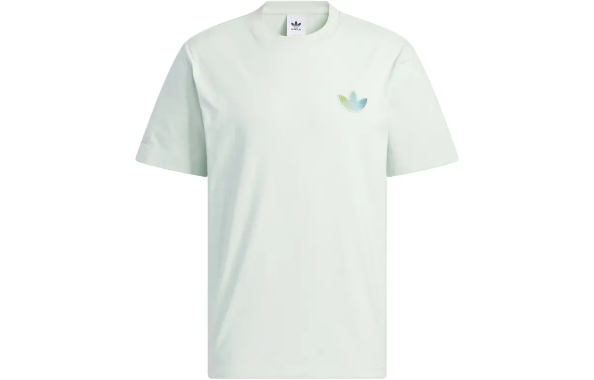 Adidas Originals T Shirt Men's Linen Green