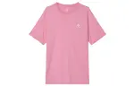 Converse T Shirts Unisex Pink Crew Neck Moderate Straight Fit