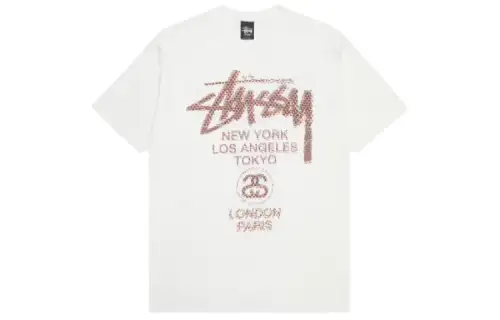 Stussy World Tour Dots Tee