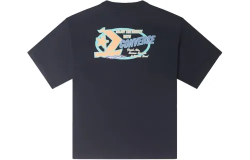 Converse SKATE VIBE GRAPHIC T Shirt Men's Black