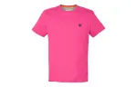 Timberland T Shirts Men's Rose Red Crew Neck Moderate Straight Fit