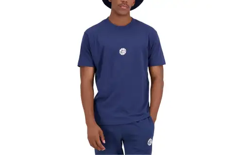 New Balance T Shirts Men's Navy Crew Neck Thin Other