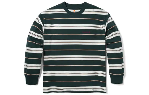 Timberland T Shirts Men's Gray Green Crew Neck Moderate