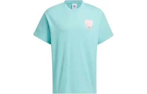 Adidas Originals SS24 T Shirt Unisex Simple Mint Green