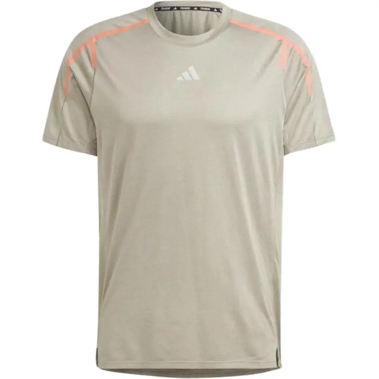 Adidas T Shirt Men's Pebble Silver Gray