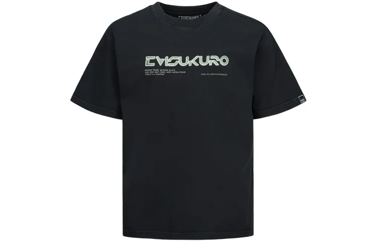 EVISU T Shirts Men's Crew Neck Moderate Straight Fit