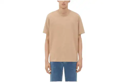 Bottega Veneta SS24 Light Cotton T Shirt T Shirt Men's Light Umber