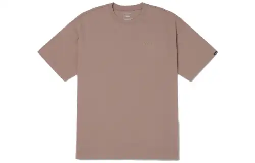 Vans T Shirts Men's Camel Crew Neck Moderate Straight Fit