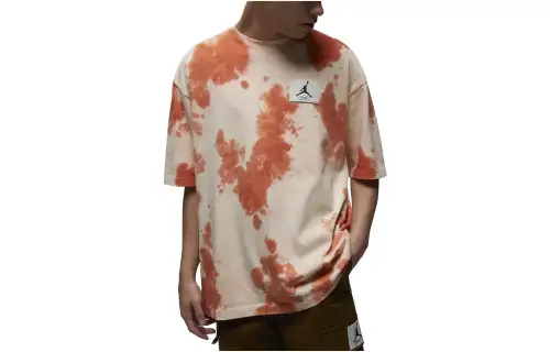 Jordan T Shirt Men's Orange Red