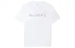 Li Ning Badminton Collection T Shirts Men's White Crew Neck Moderate Straight Fit