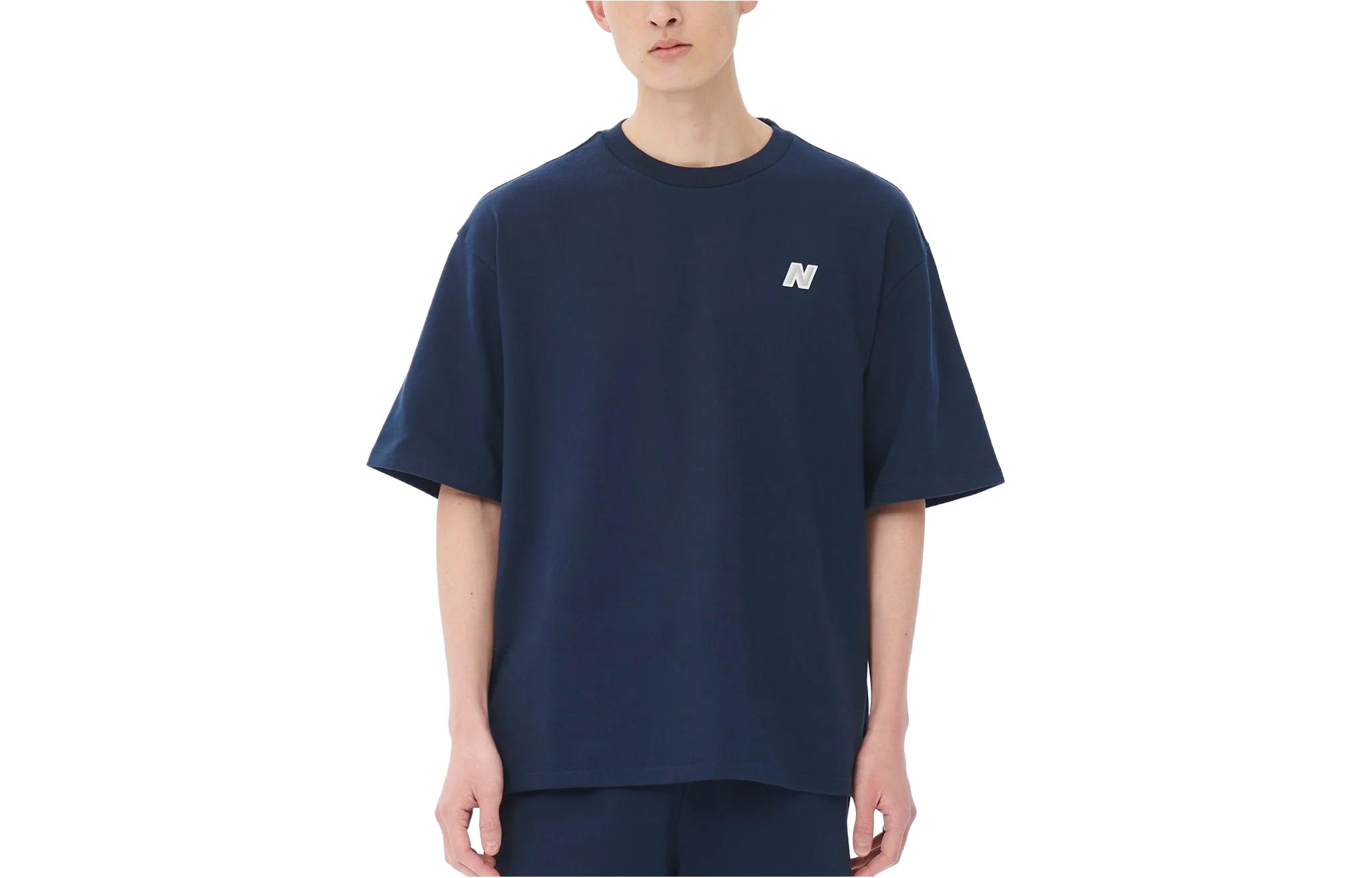New Balance MET24 N T Shirt Unisex Marine Blue