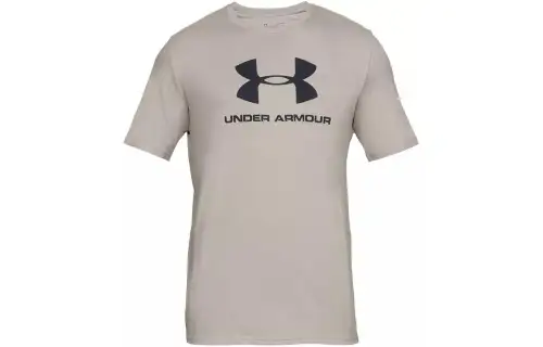 Under Armour SPORTSTYLE LOGO T Shirt Men's Beige Yellow