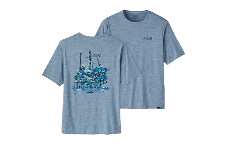 Patagonia Logo print T shirt